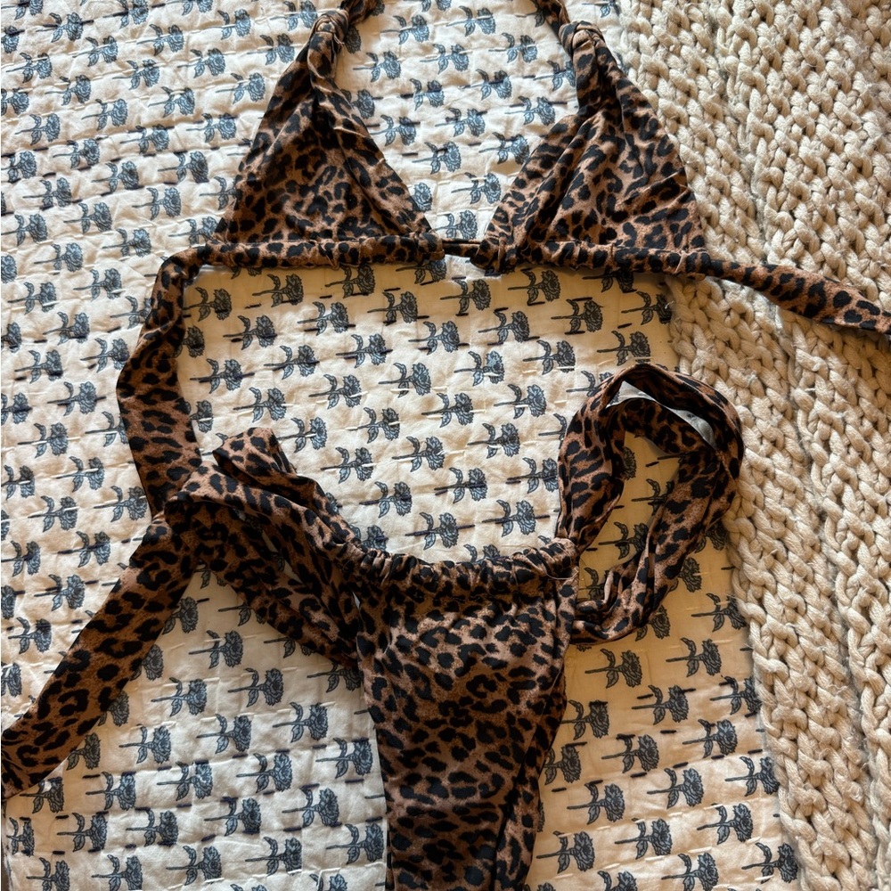 Stone Cold Fox Wild Print Bikini